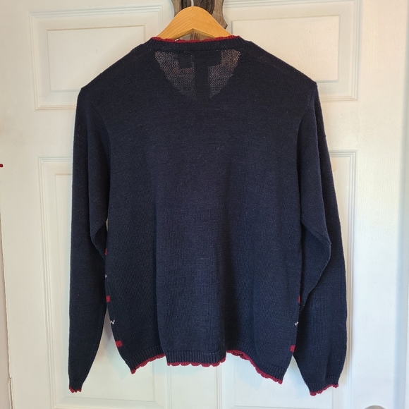 The Villager A Liz Claiborne Company Woman's Long Sleeve Button Up Sweater,Small - Picture 6 of 8